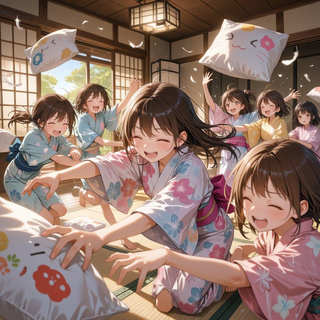 まくら投げ