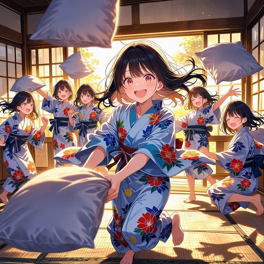 まくら投げ