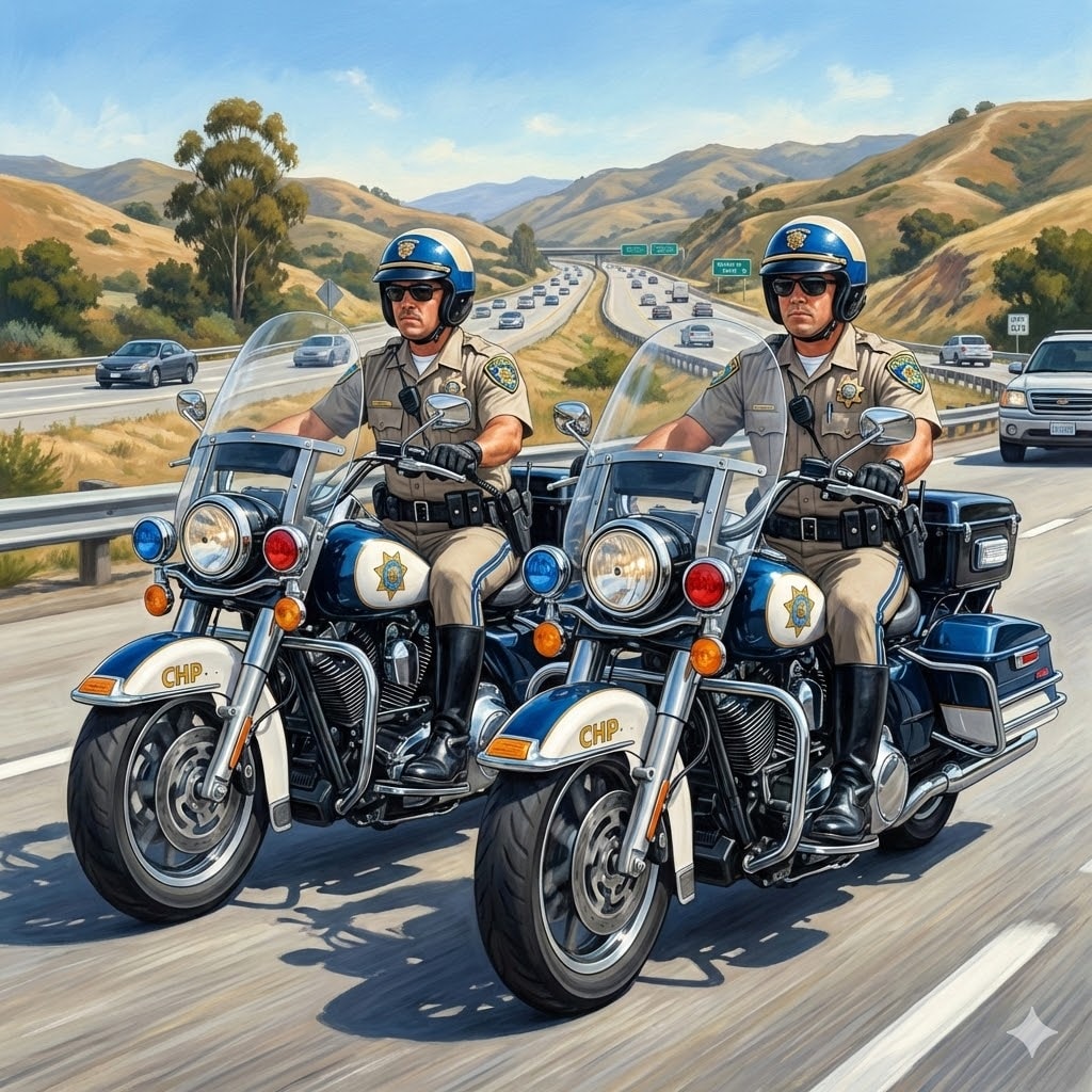 カリフォルニア・ハイウェイ・パトロール | の人気AIイラスト・グラビア