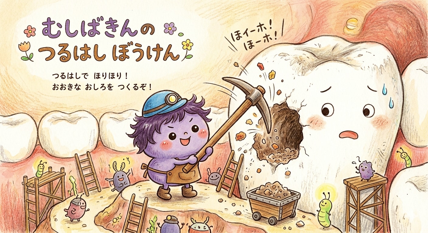 むしばづくり（絵本風）