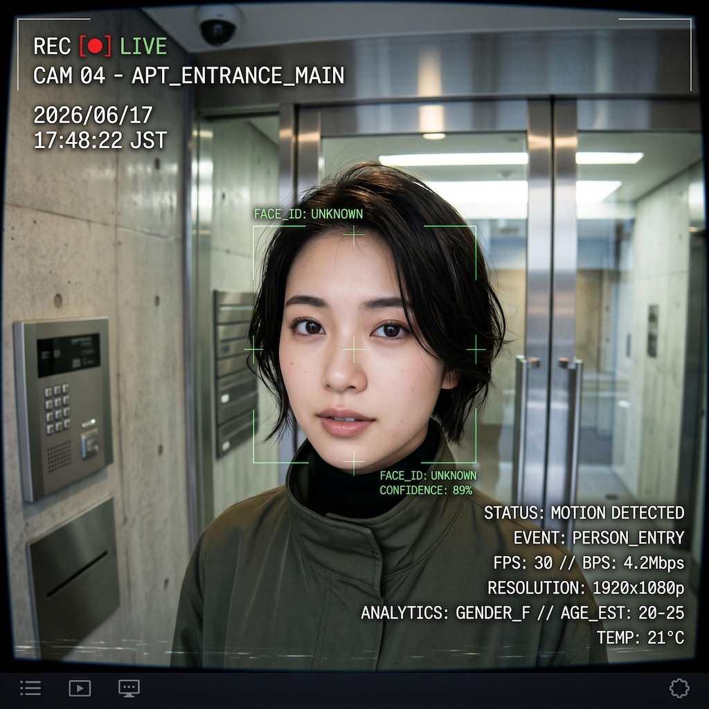 ハイテク監視カメラ