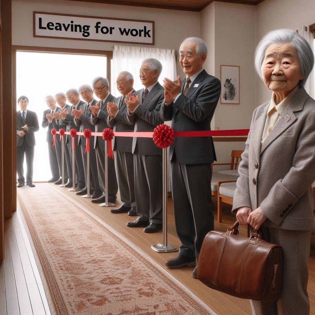 【謎画像】出発式