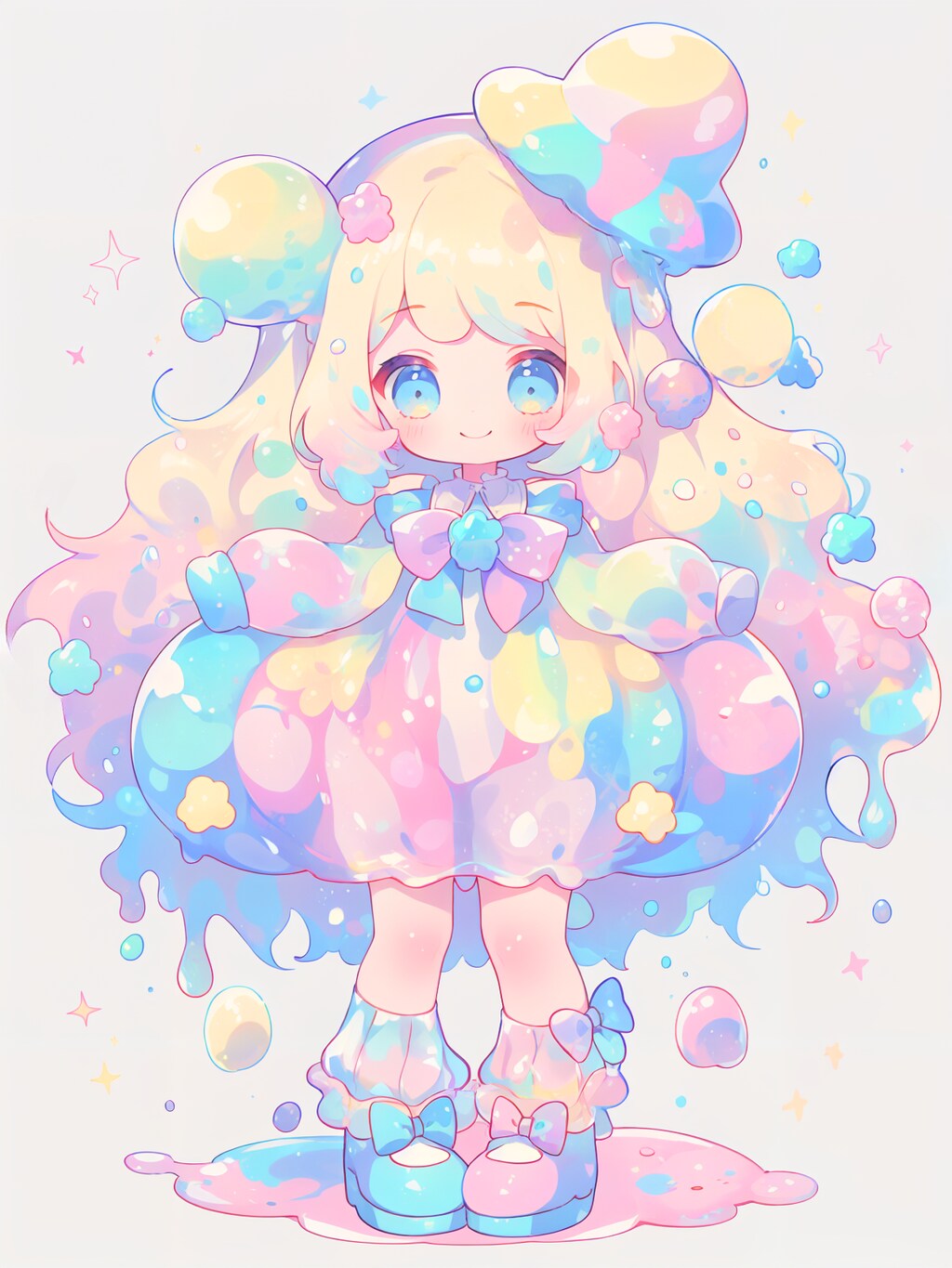 パステルグミ娘