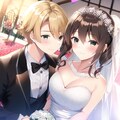新婦新婦💕愛の結婚式 3枚目