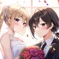 新婦新婦💕愛の結婚式 5枚目