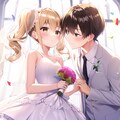 新婦新婦💕愛の結婚式 4枚目