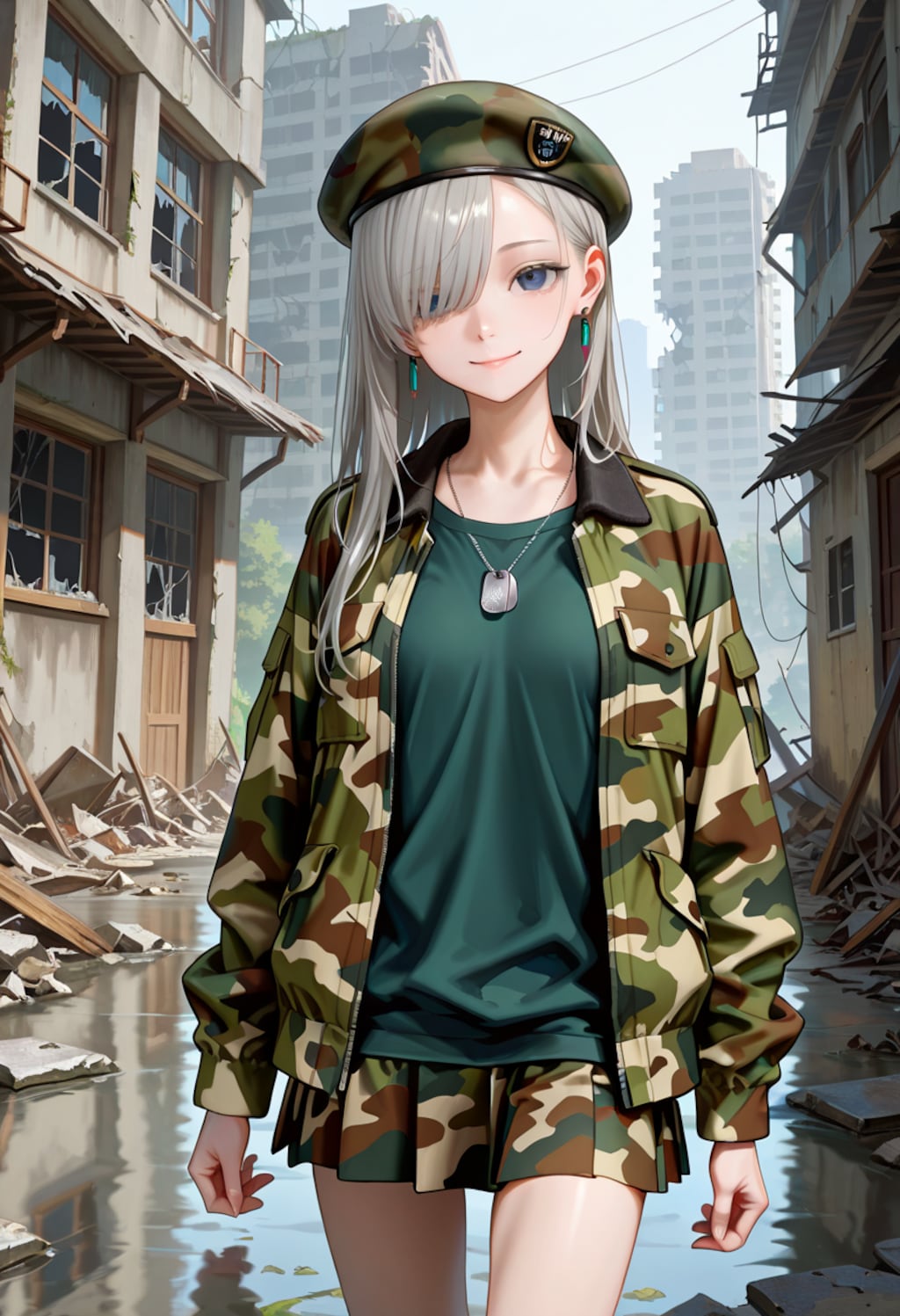 由璃亜 in Ruined City (1)