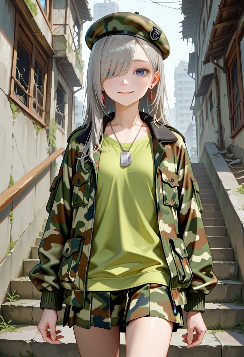 由璃亜 in Ruined City (1)