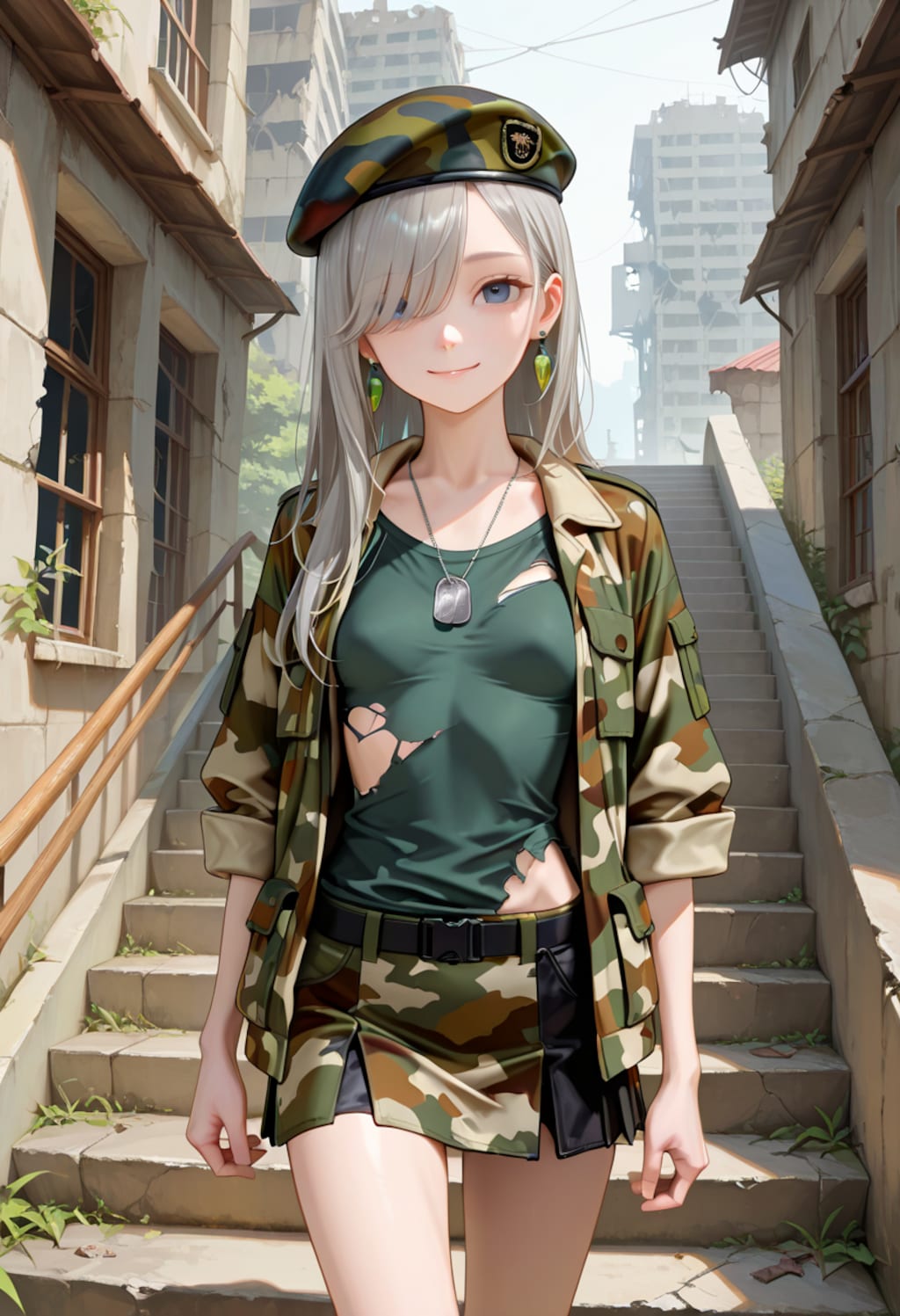 由璃亜 in Ruined City (1)