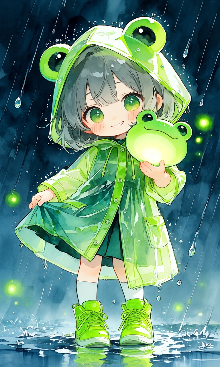 雨が楽しみ💕