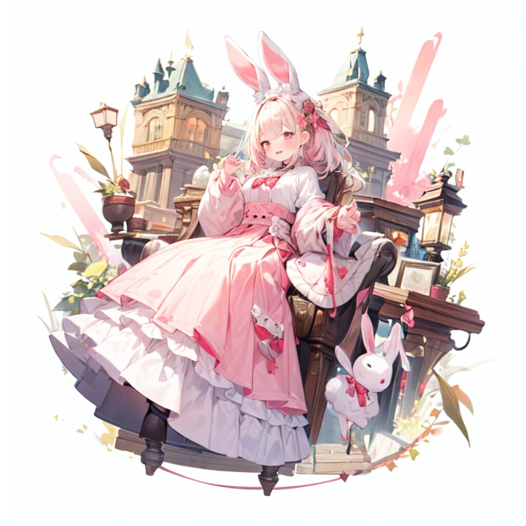 ウサギさんと宮殿で 2