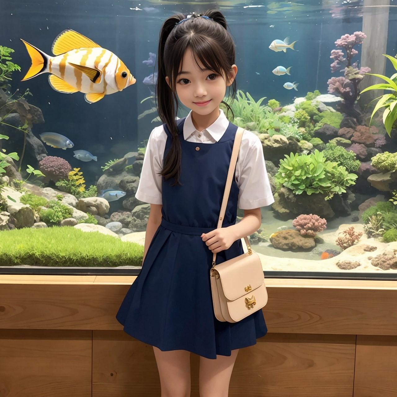 水族館少女