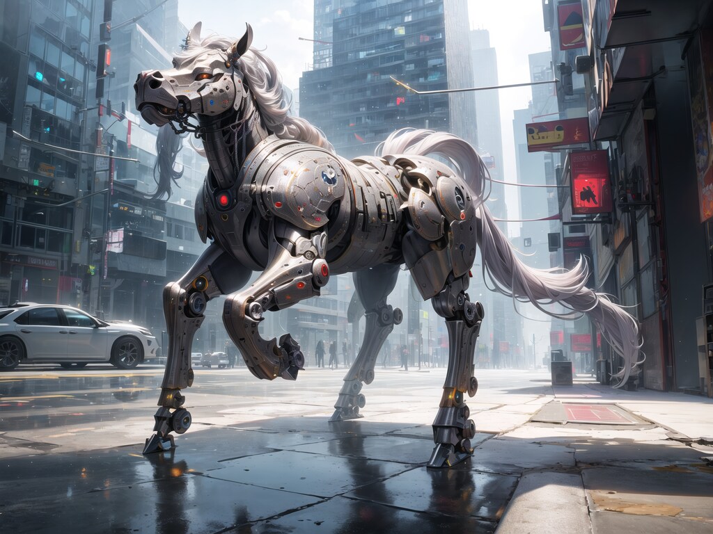 機械仕掛けの馬 その14