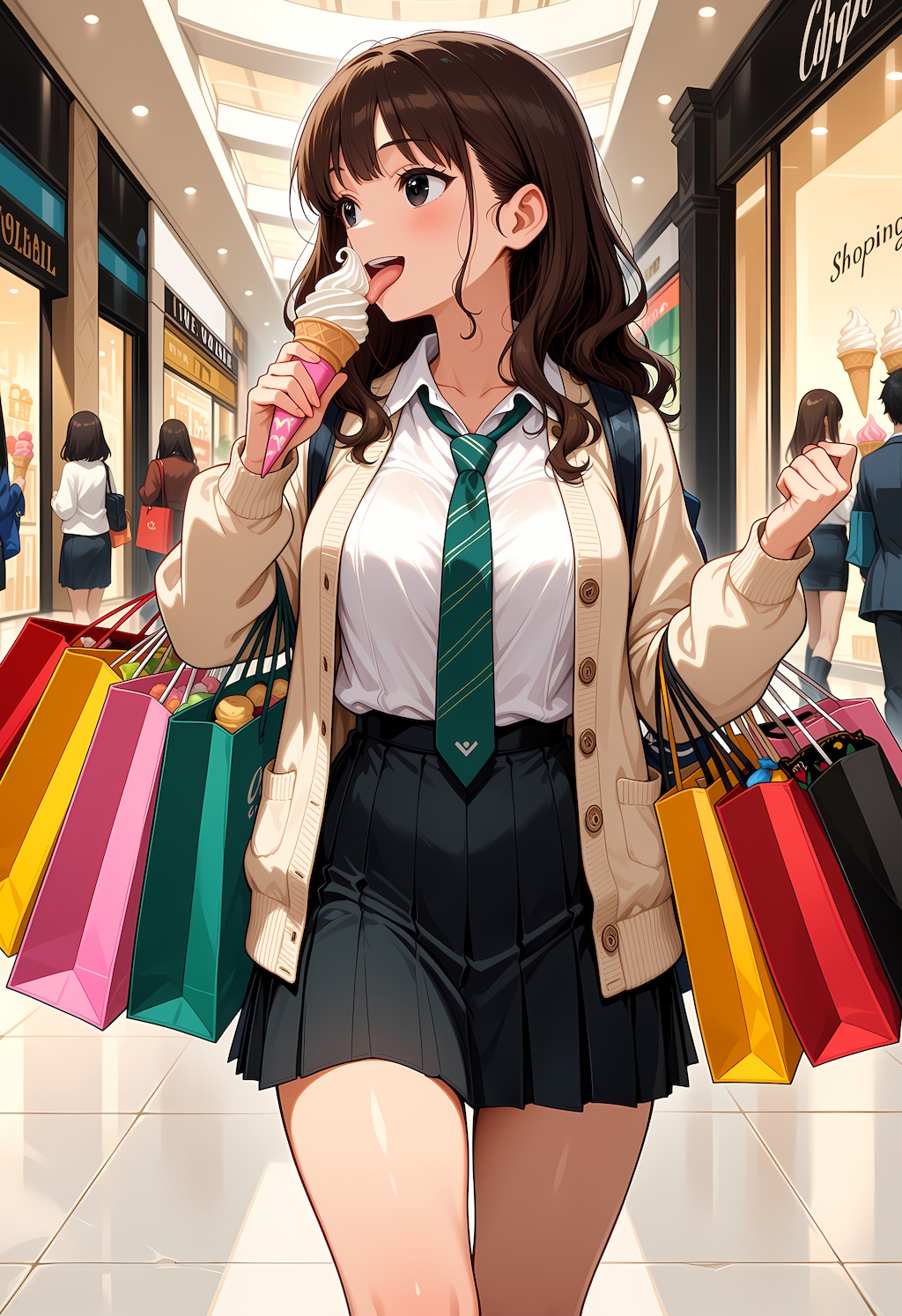 予定ではウインドウショッピング♪