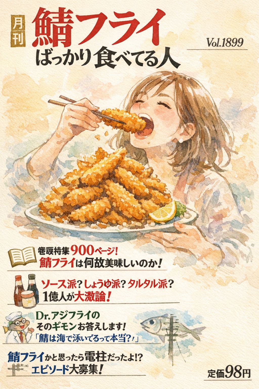 月刊 鯖フライばっかり食べてる人