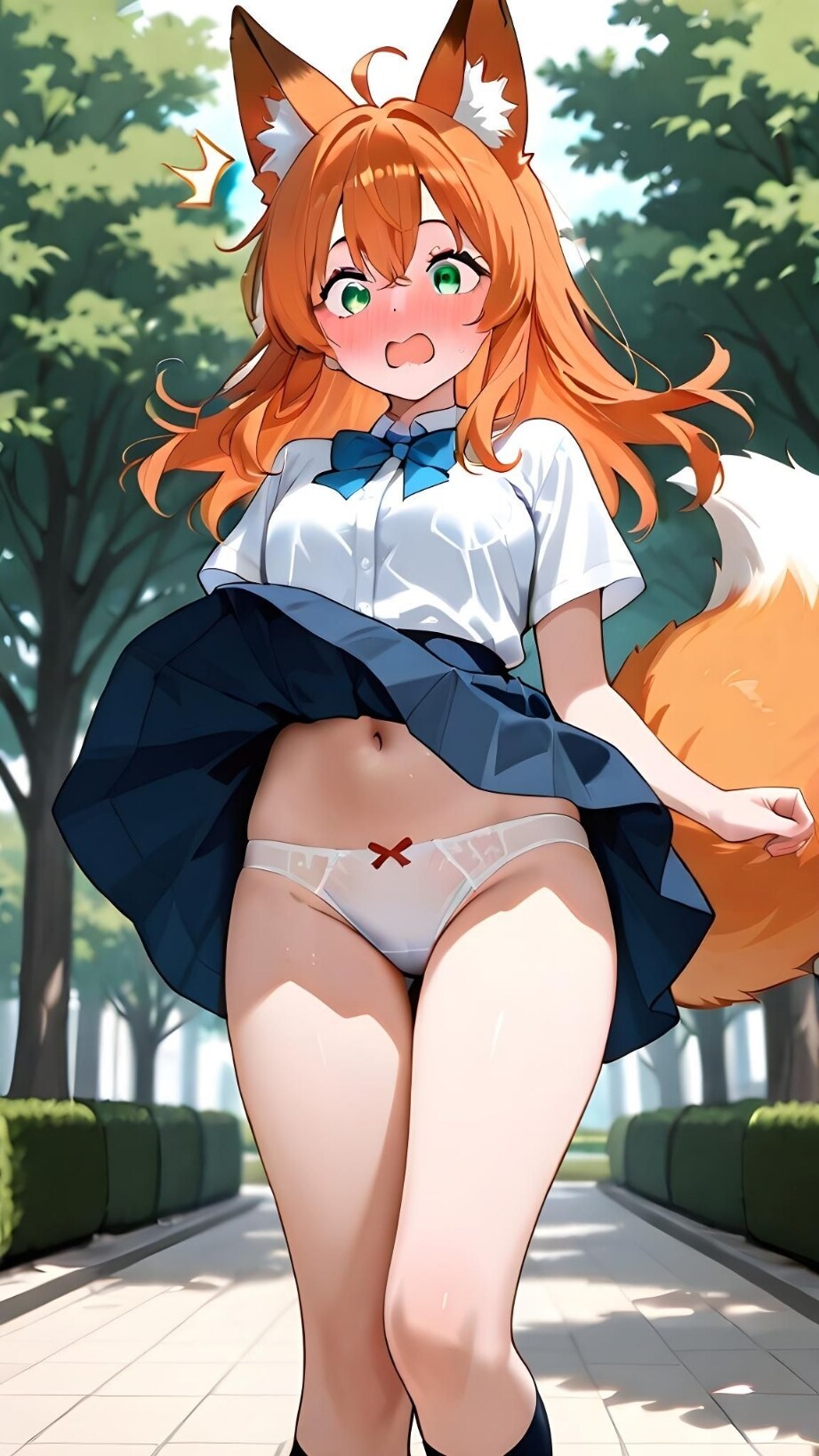 風のいたずら