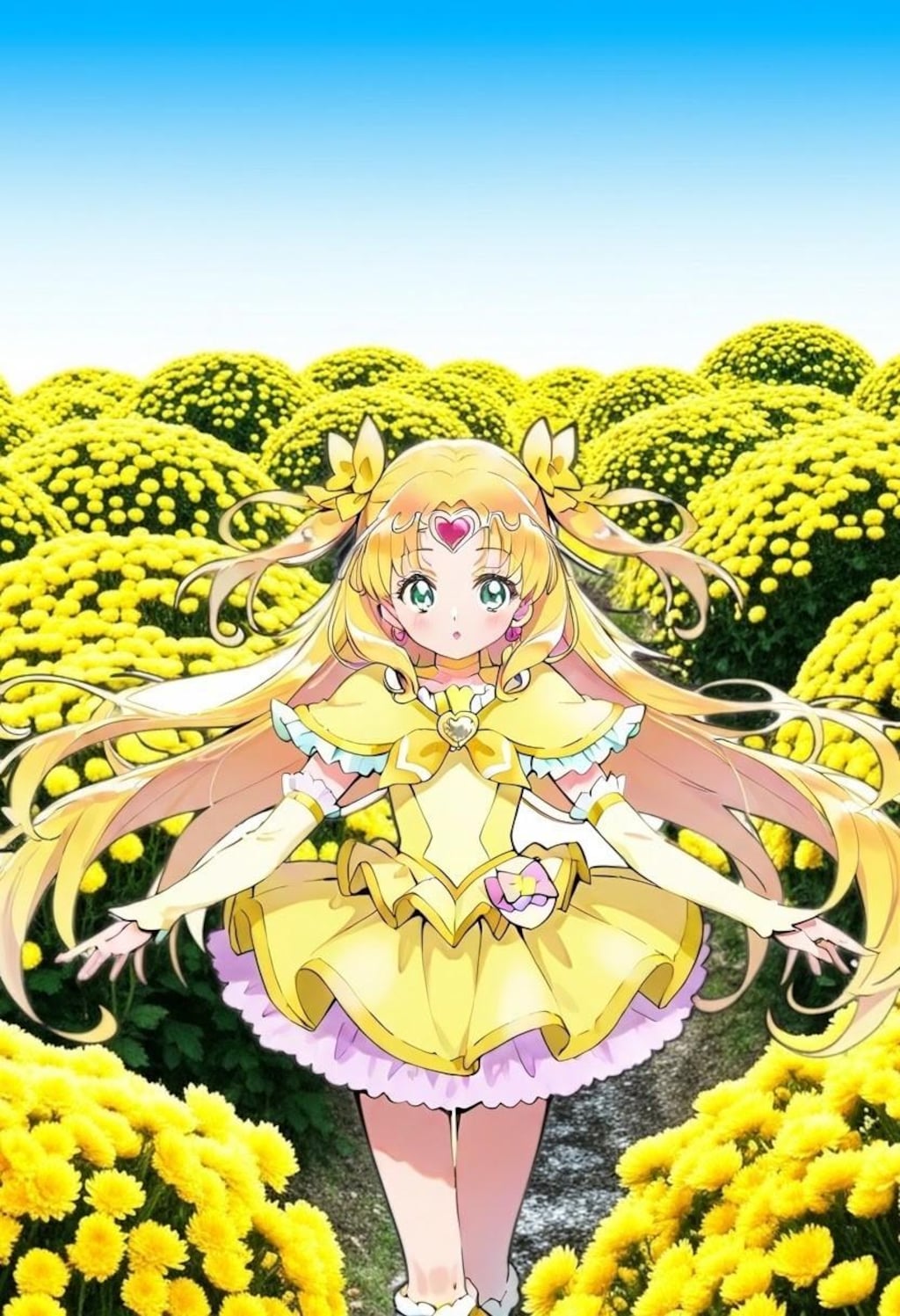 キュアミューズ　背景編集