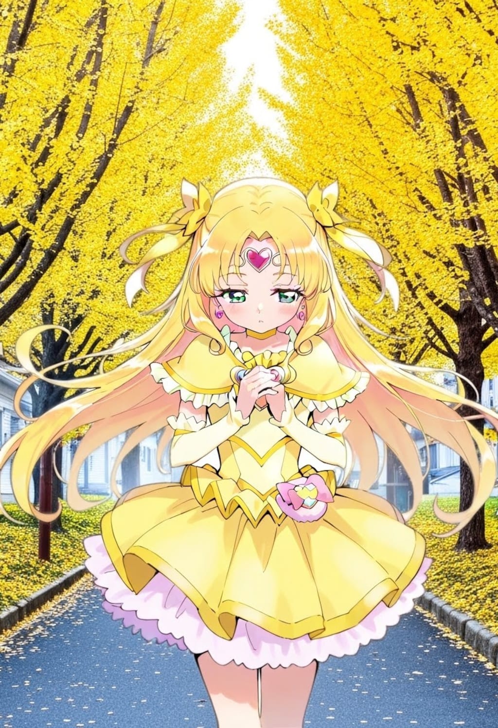 キュアミューズ　背景編集