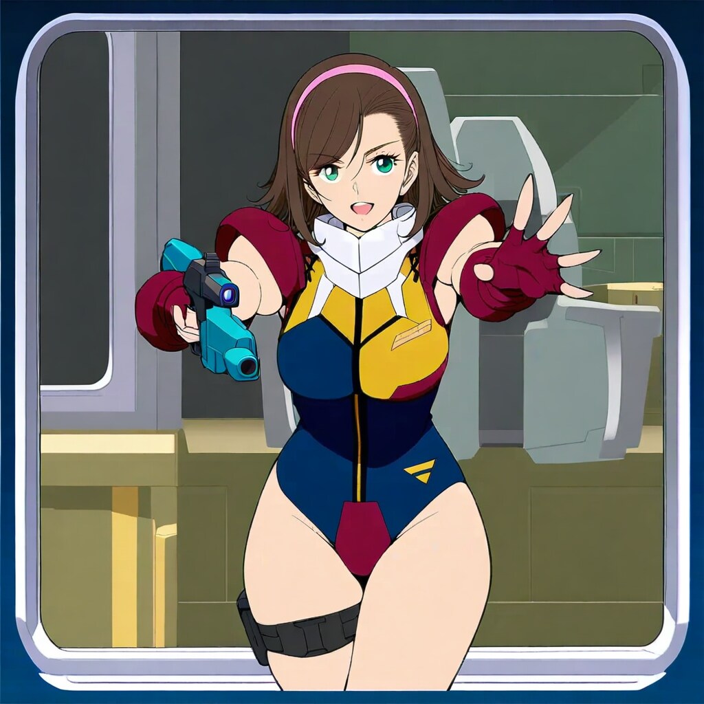 色っぽいSFお姉さん