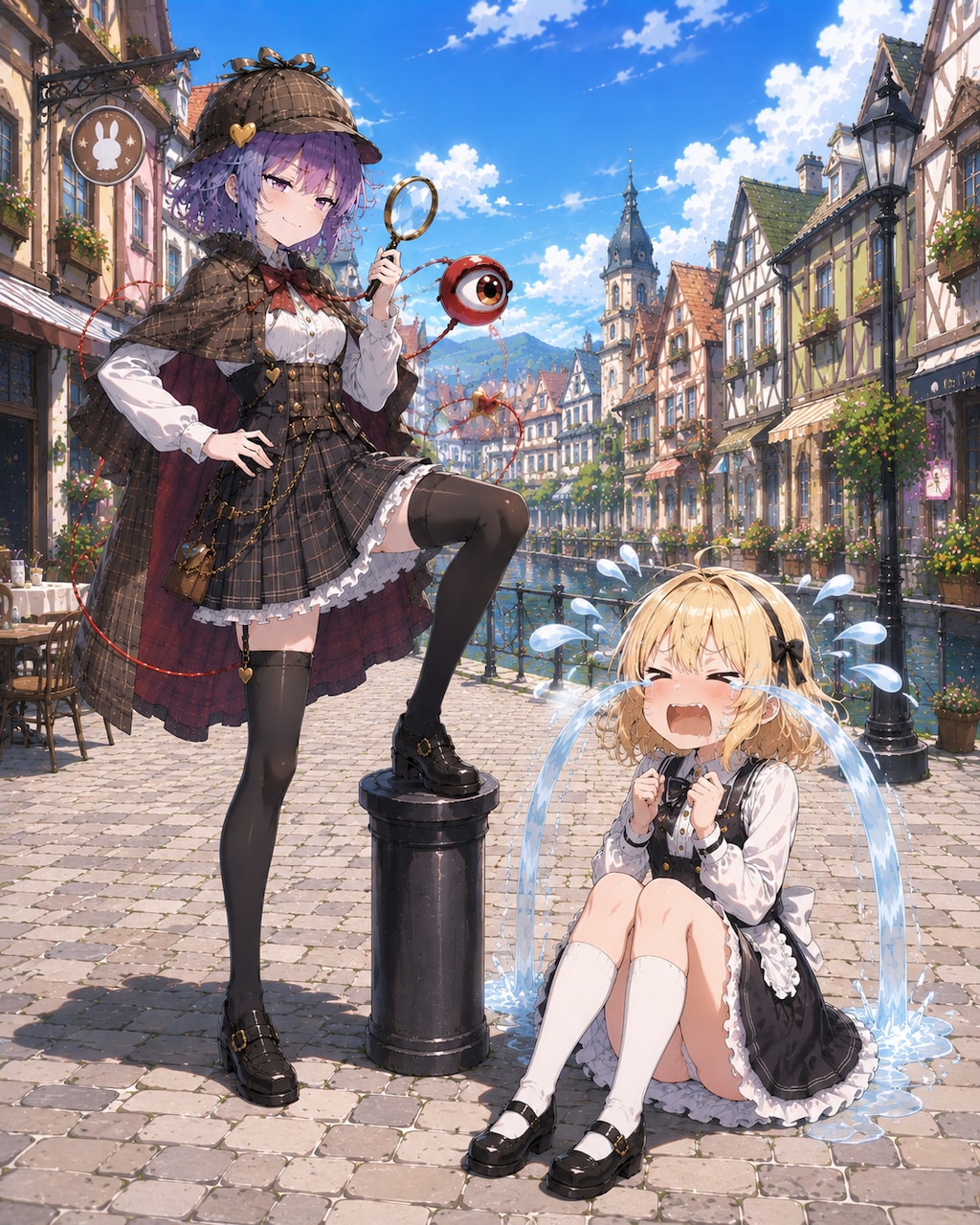女の子たちの心を読んで号泣させるさとりちゃん