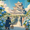 結婚式前撮り 3枚目