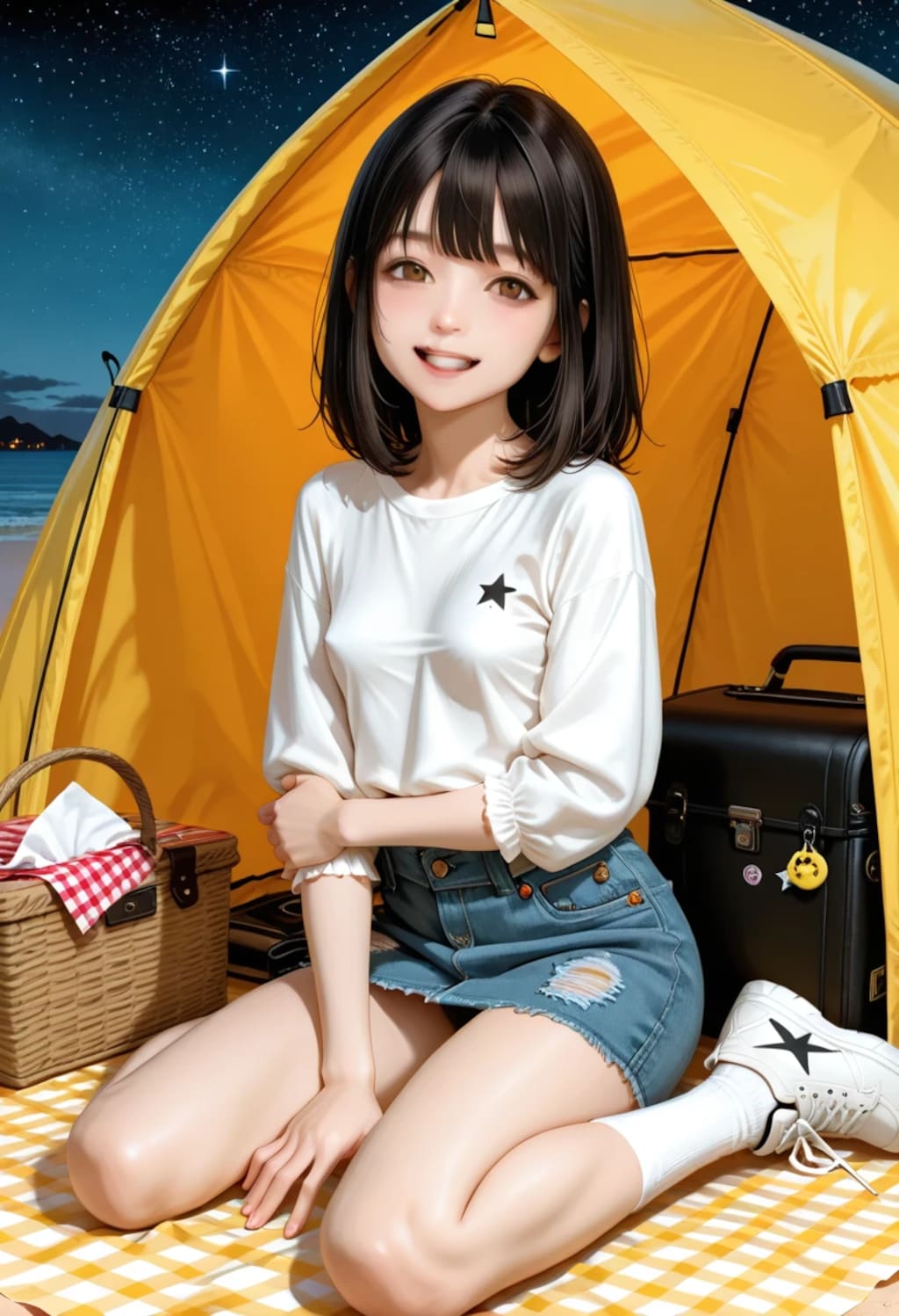 ソロキャン女子①