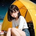 ソロキャン女子① 2枚目