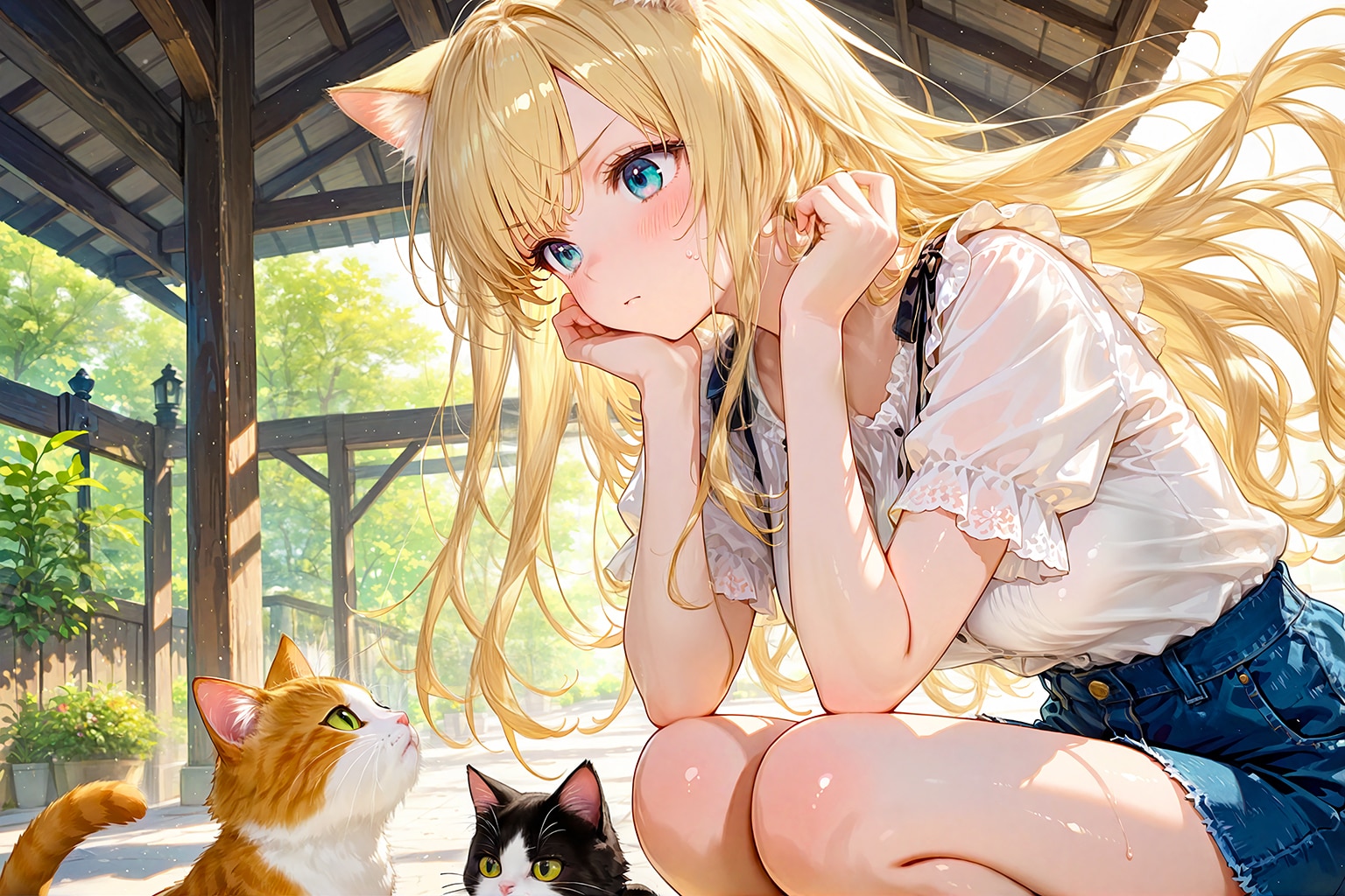 ネコと和解せよ | の人気AIイラスト・グラビア