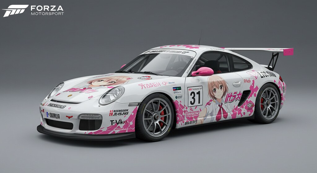 ポルシェレーシングカー痛車