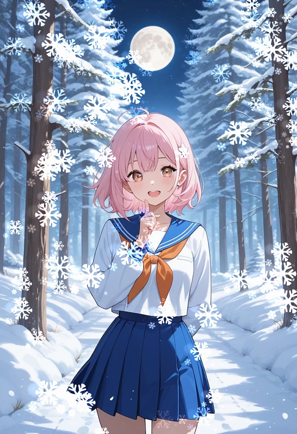 雪のセーラー