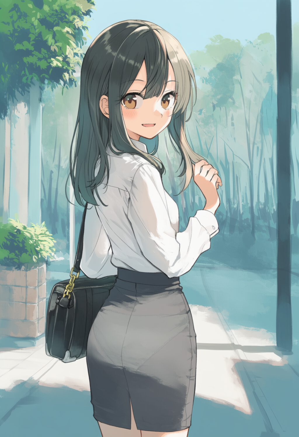 OLとギャルのお尻