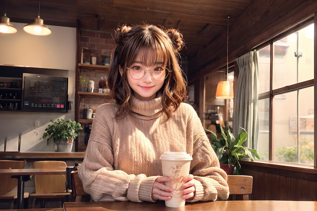 おだんごメガネちゃん