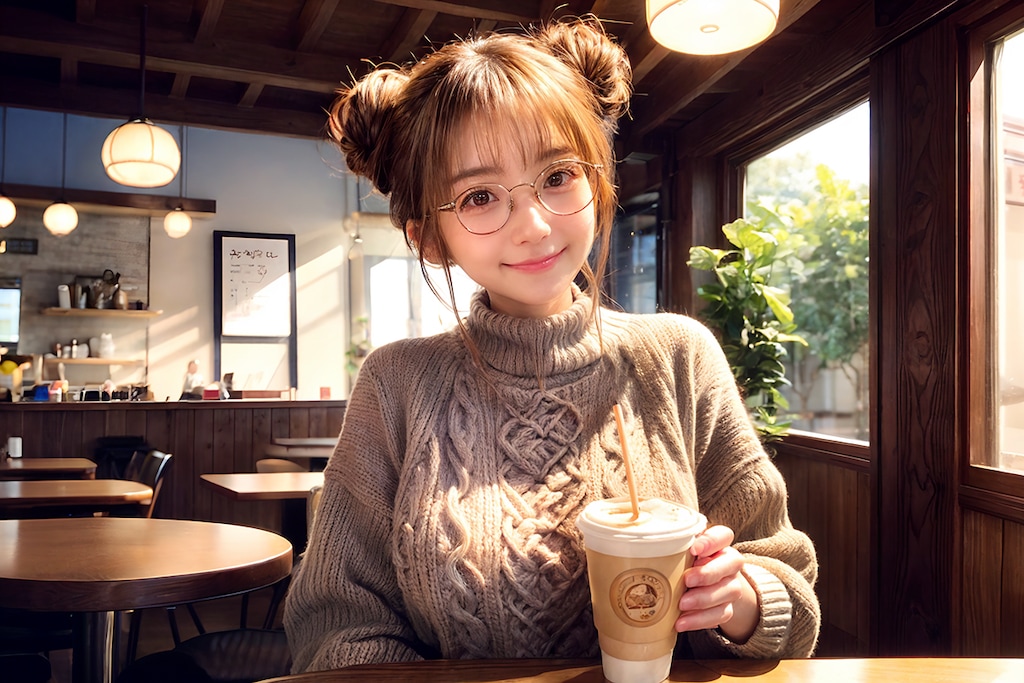 おだんごメガネちゃん