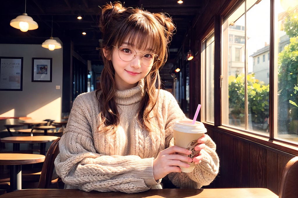 おだんごメガネちゃん