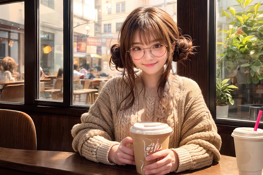 おだんごメガネちゃん