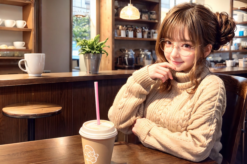 おだんごメガネちゃん