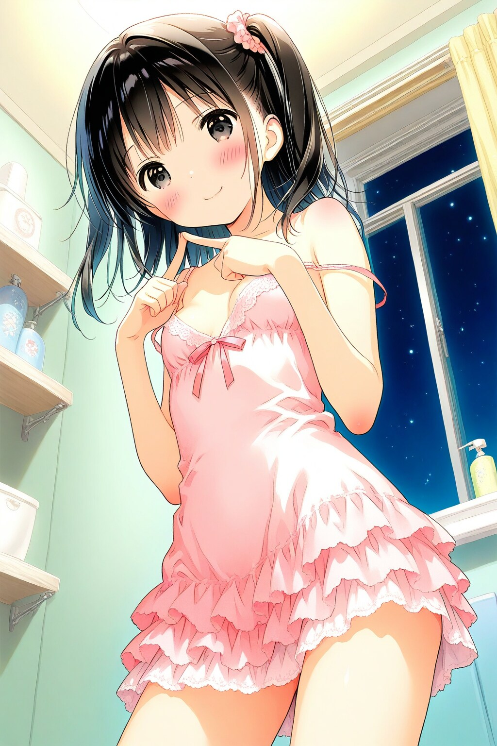 い、一緒に入ってもいいよ…