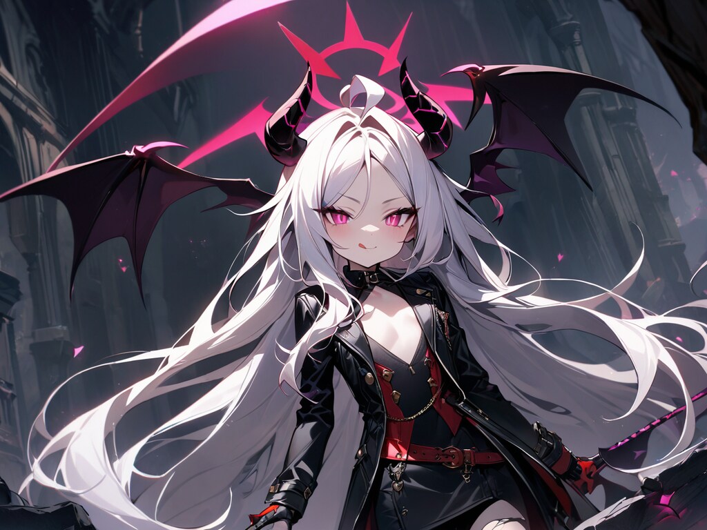 小悪魔の妖しい瞳【ブルアカ・空崎ヒナ】