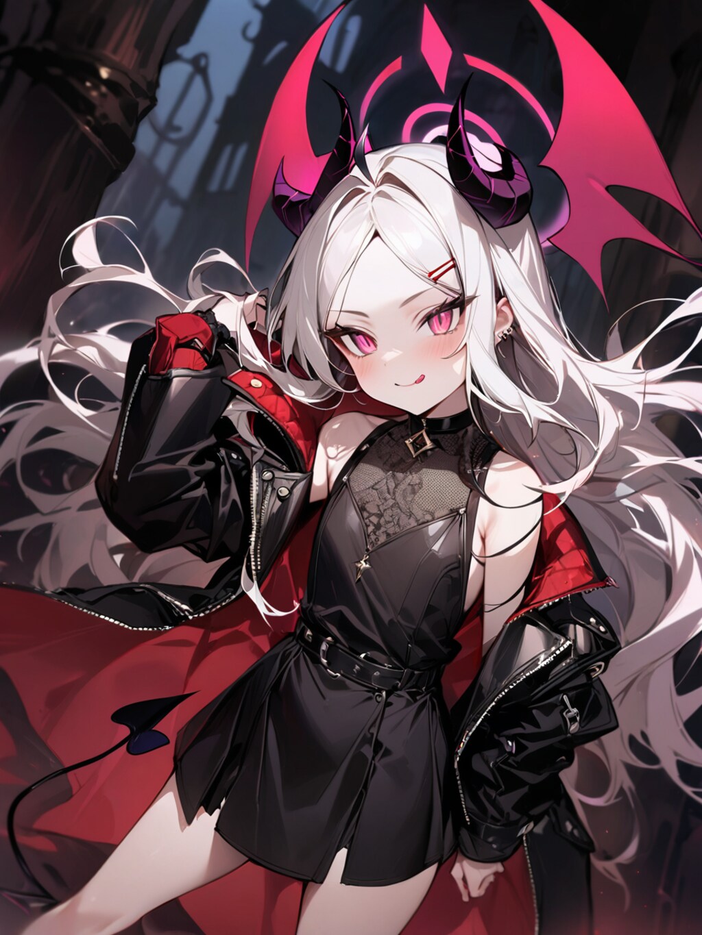 小悪魔の妖しい瞳【ブルアカ・空崎ヒナ】