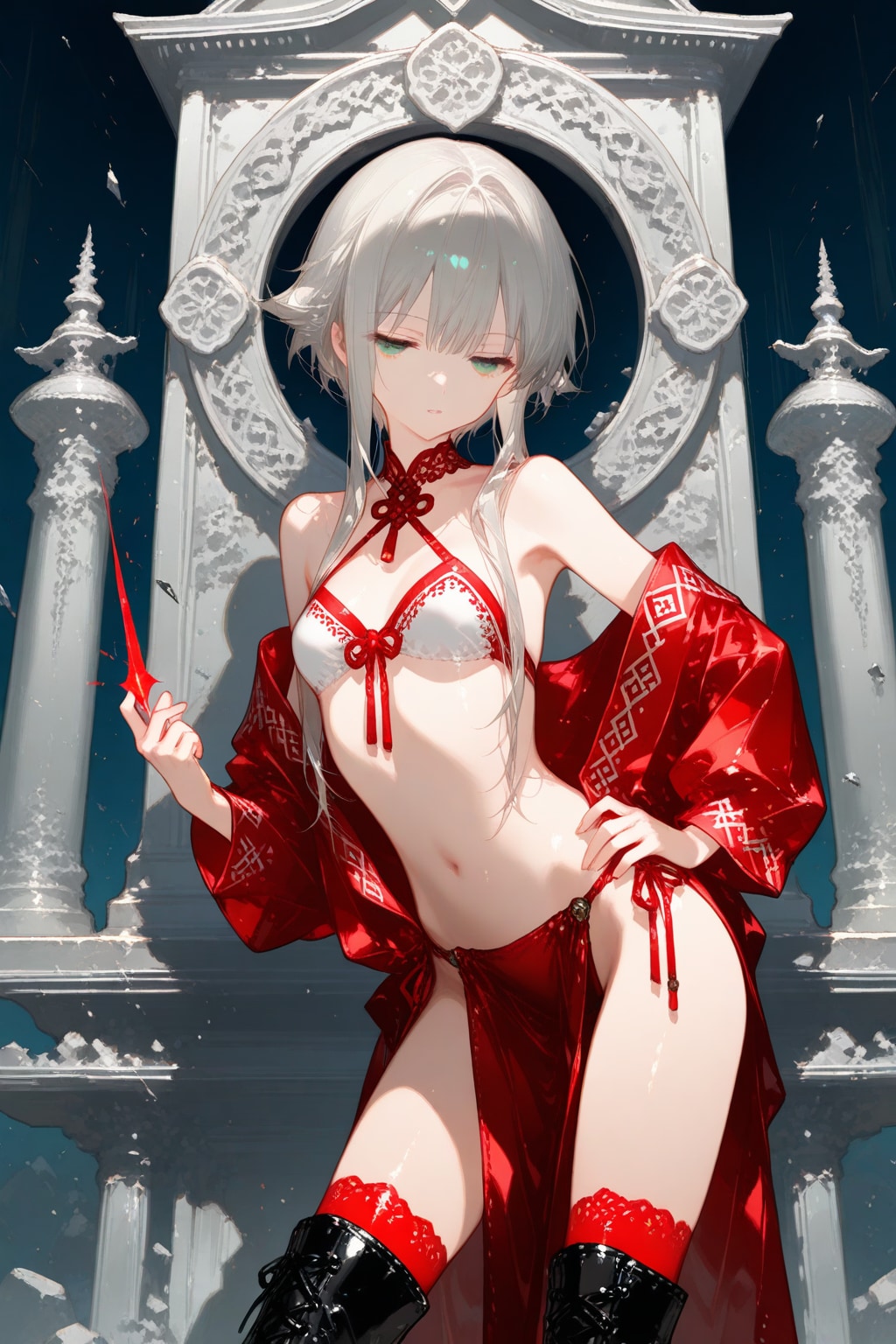 ジト目