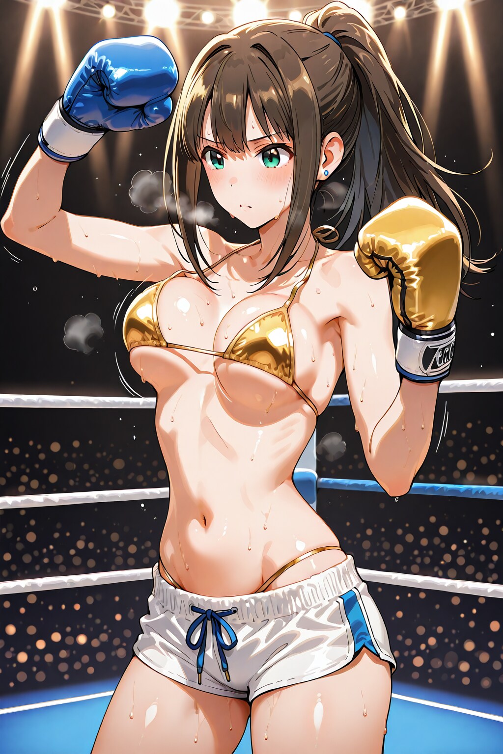 青コーナー