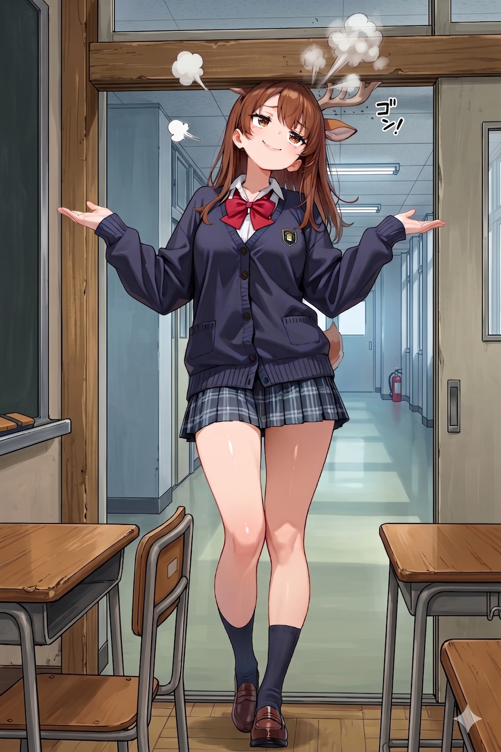 シカたないね…