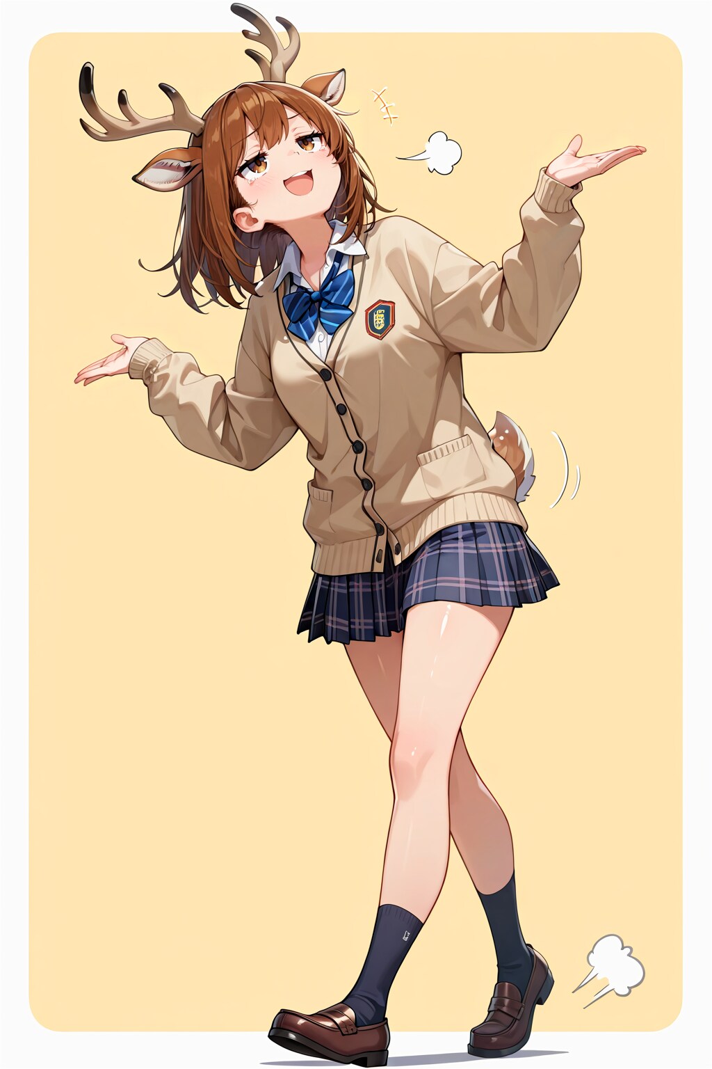 シカたないね…