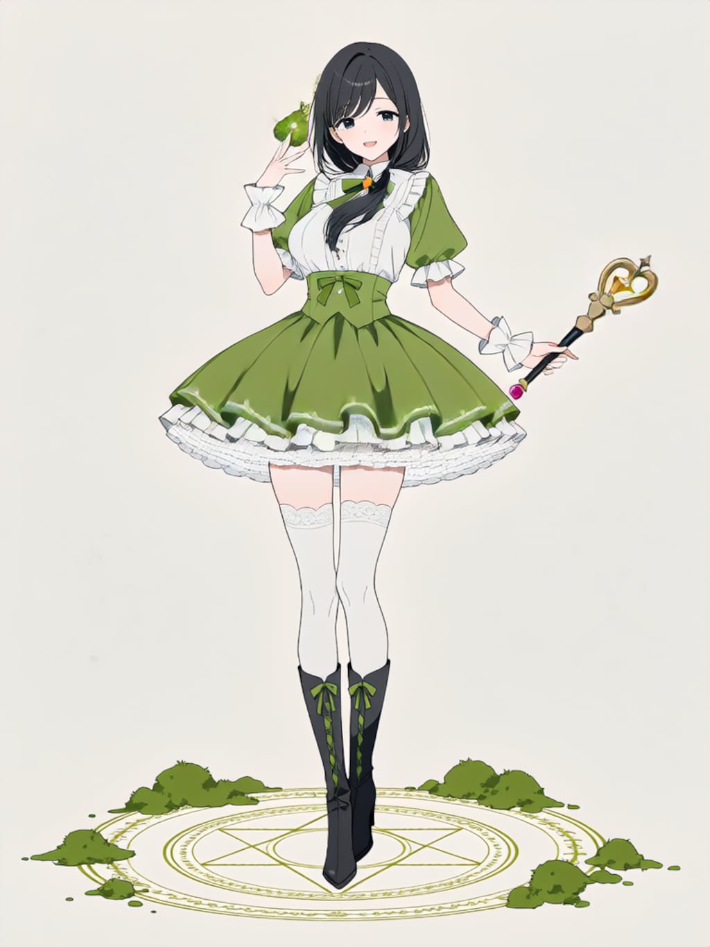 変身！魔法少女？ スズネ【パラパライラスト】