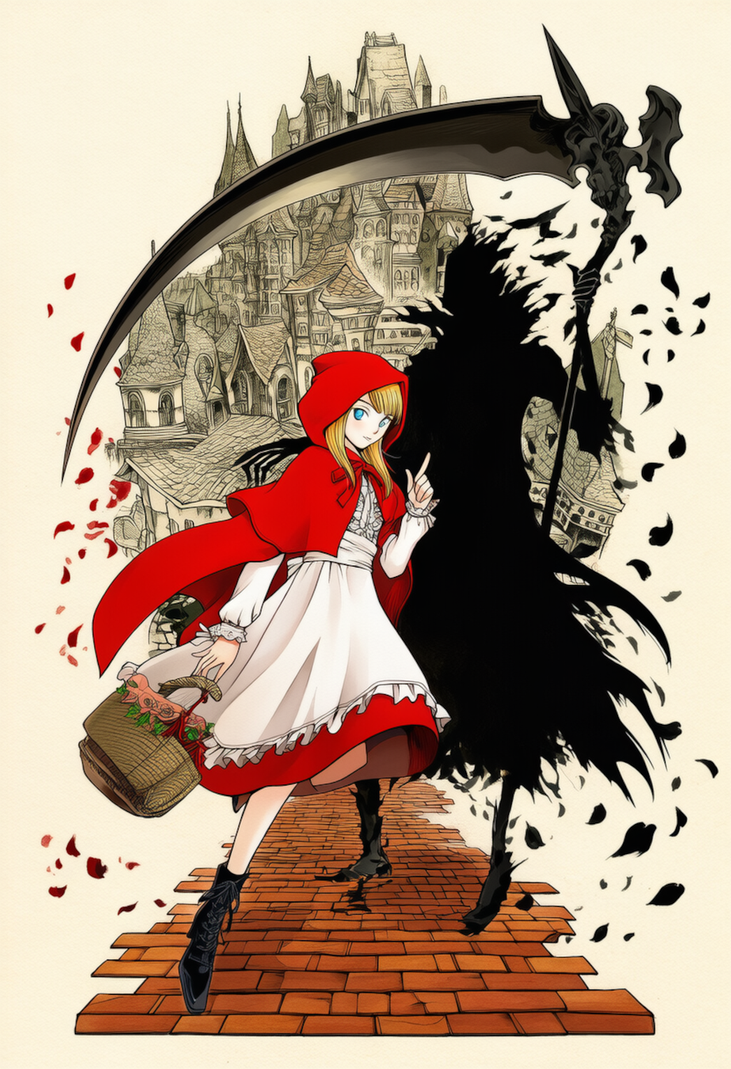死神と赤ずきん