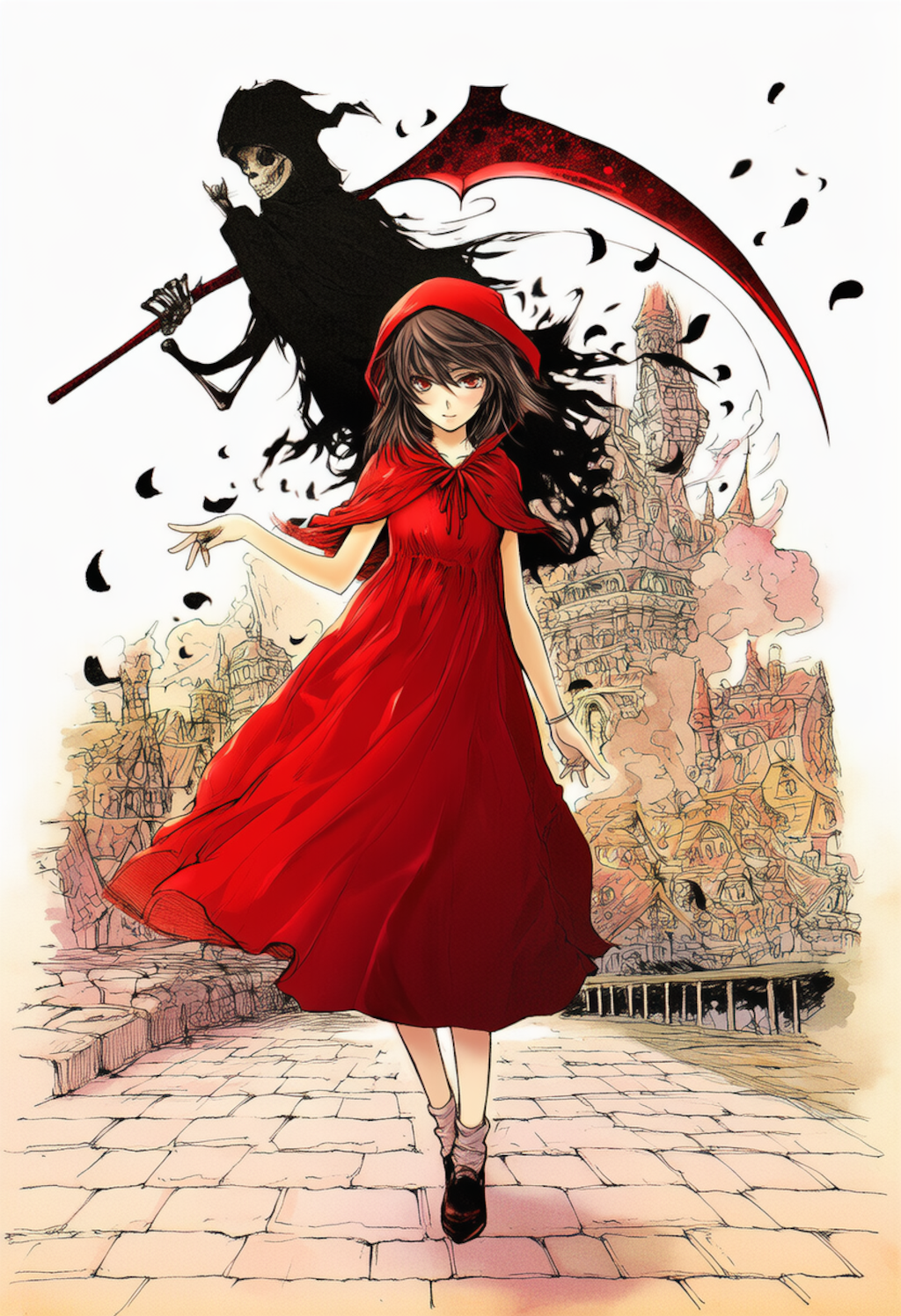 死神と赤ずきん