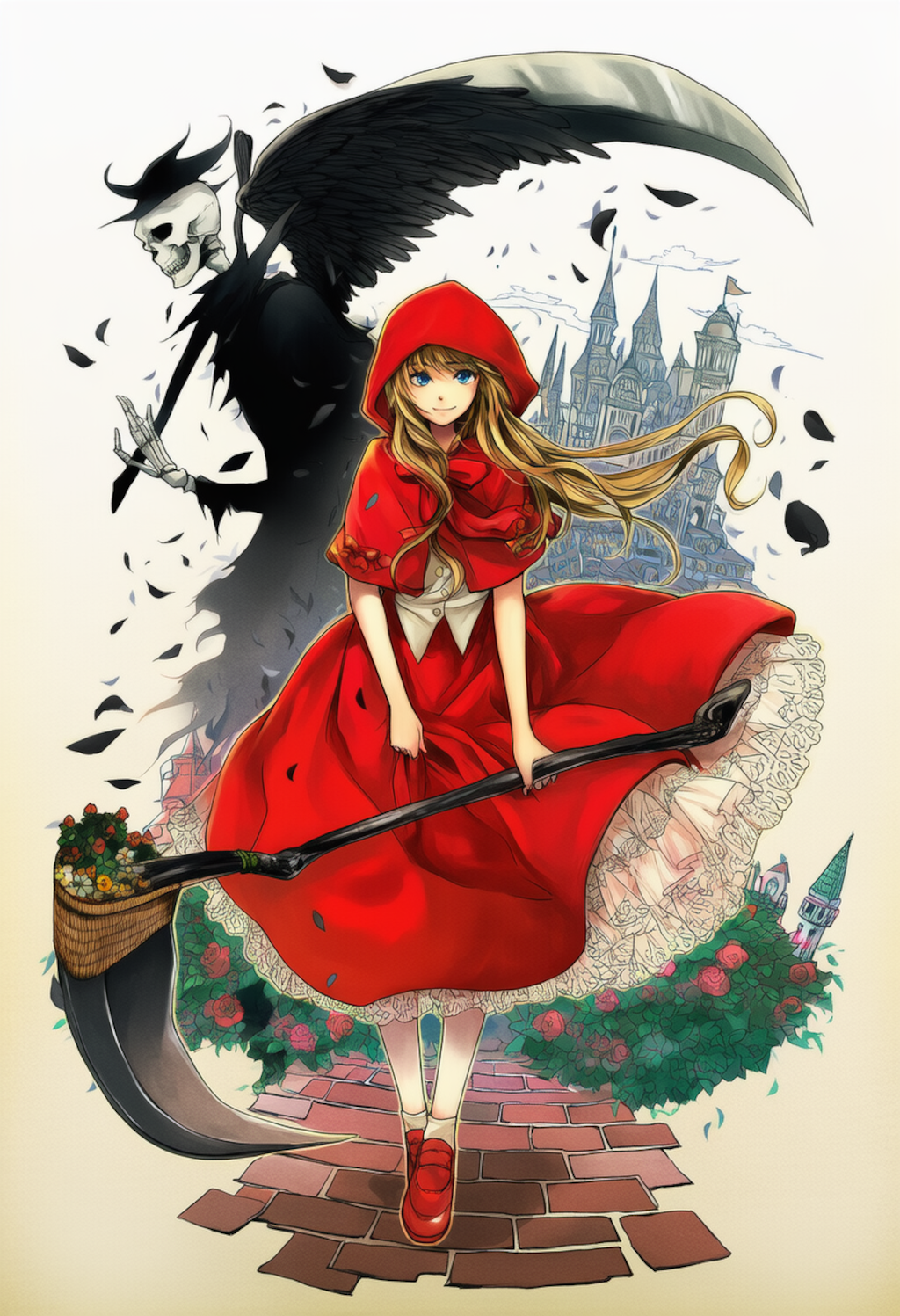 死神と赤ずきん