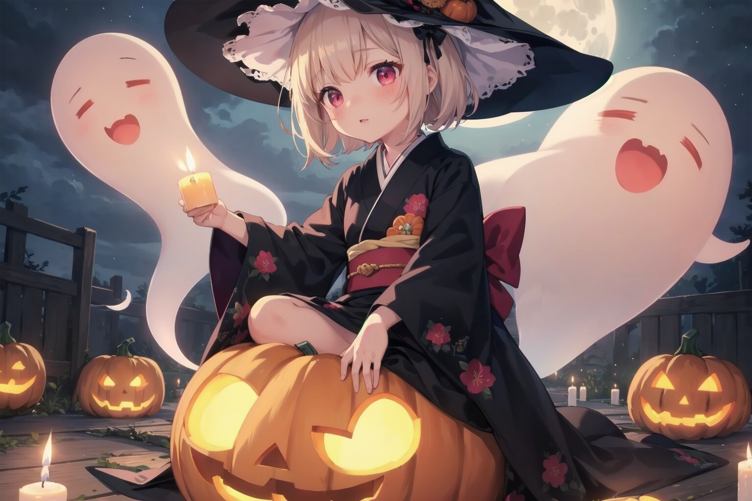 ゴーストちゃんとハロウィン