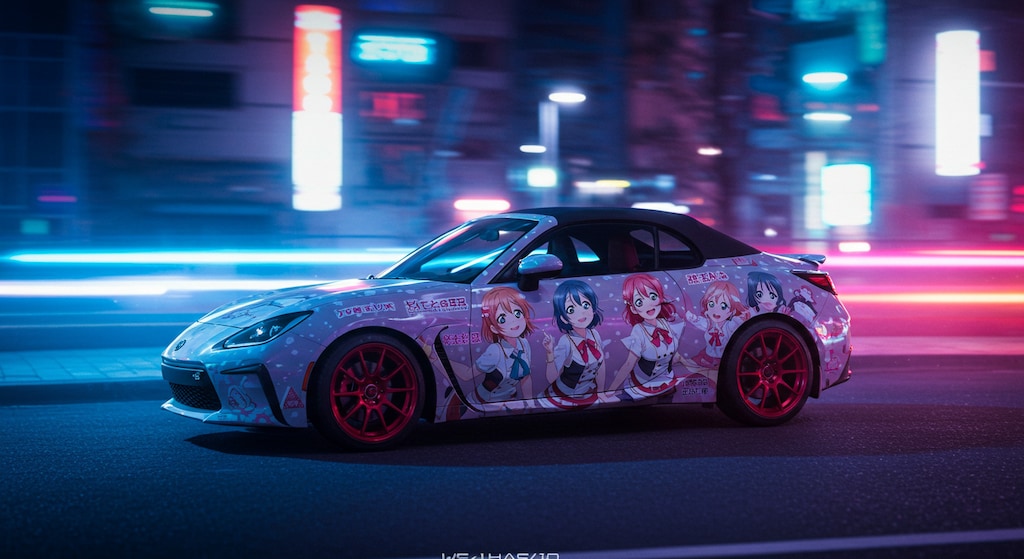 ラブライブ痛車GR86