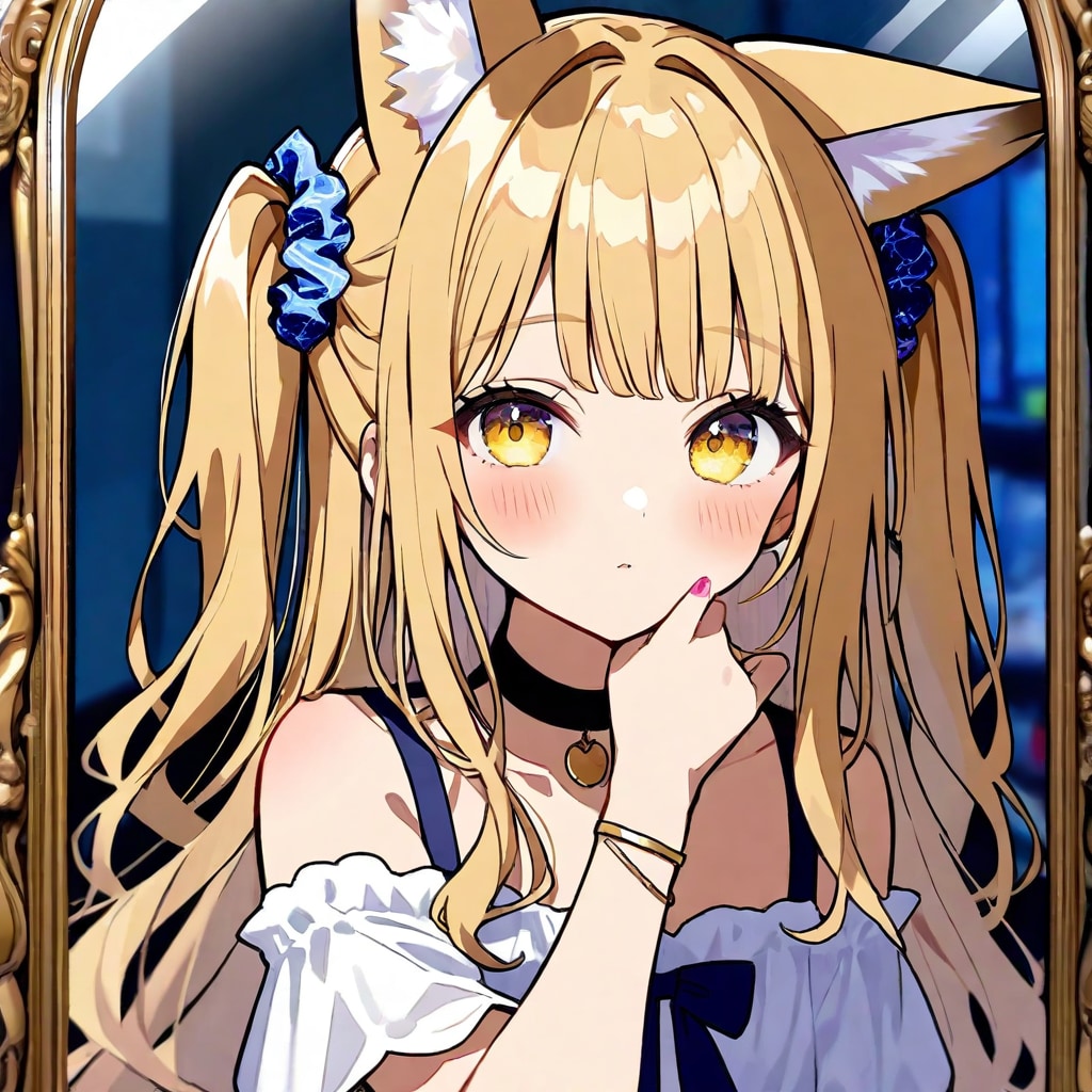 んさ【ラミ】の中の鏡